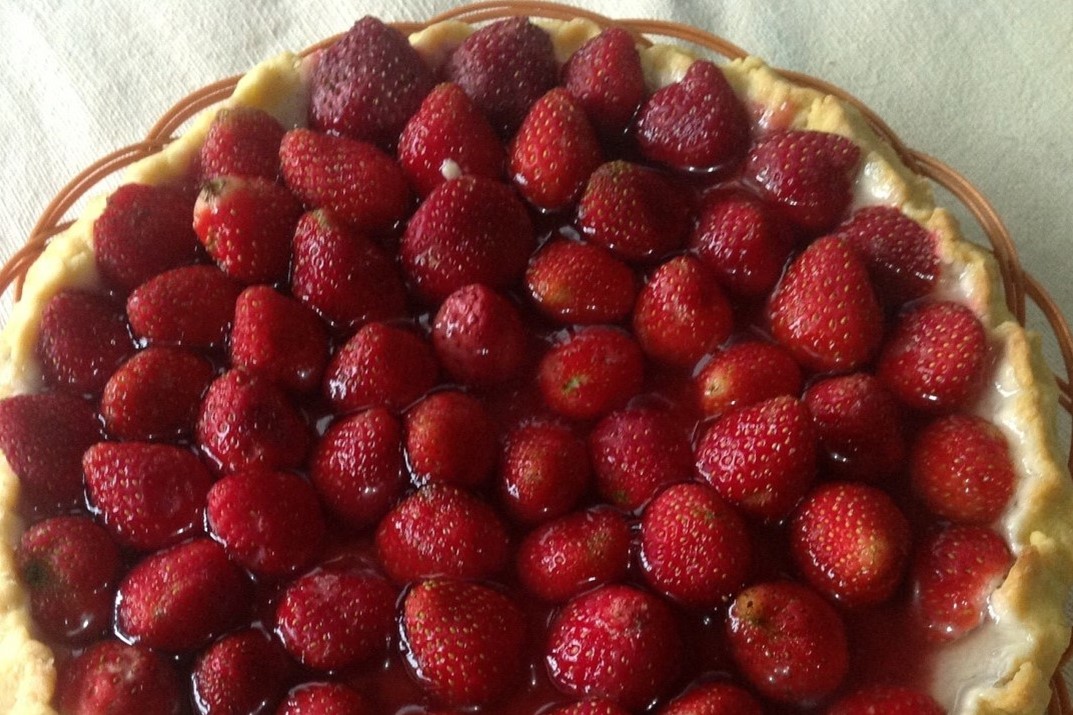 Erdbeerkuchen